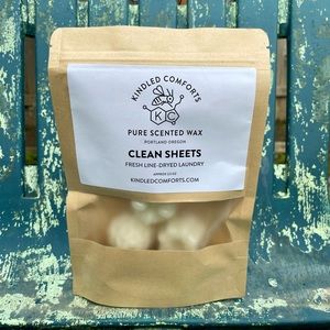 SALE Clean Sheets 100% Beeswax Scented Wax Cubes Melts